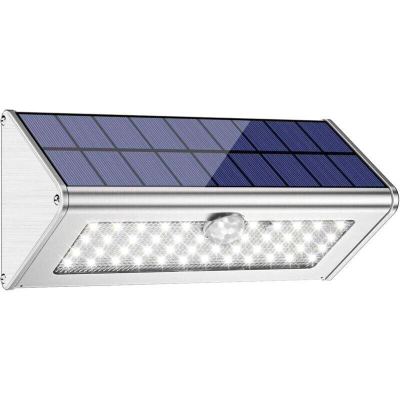Solar-Außenleuchte, IP65, Sans-Fil-Spot-Solar-Leuchte, 4500 mAh, 46 LED-Leuchten, Solar-Außenprojektor für den Garten