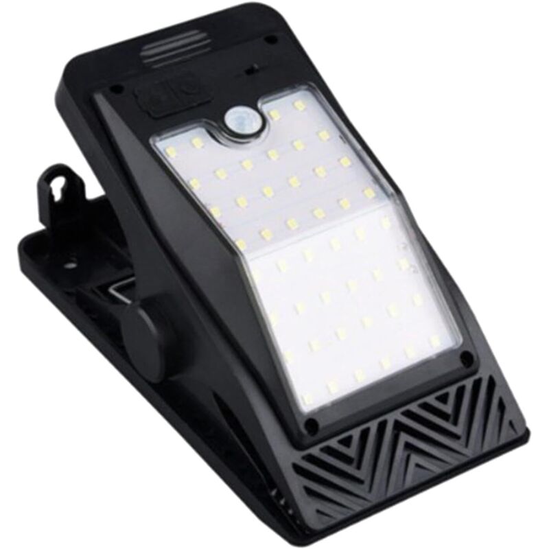 Solar Außenleuchte, wasserdichte Sensorleuchte, Gartenklemmleuchte, Solar Gartenleuchte, Zaunbeleuchtungslösung, LED Solar Klemmleuchte, Solar