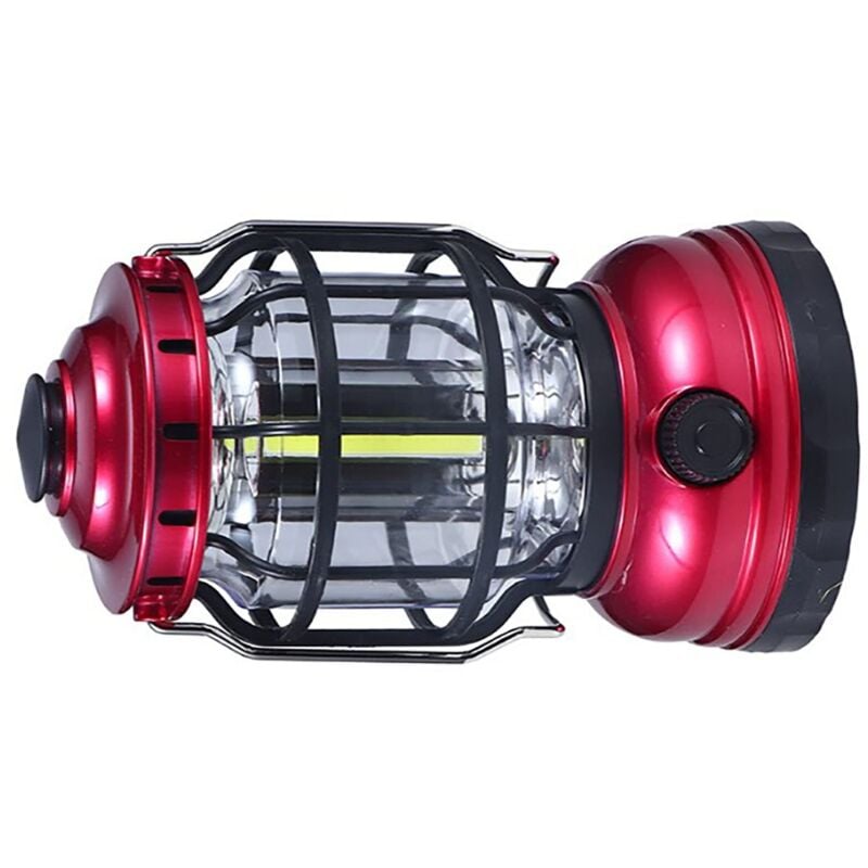 Retro-Campinglampe, Umweltfreundliche USB-wiederaufladbare Tragbare Solarbatterie-Campinglaterne für Outdoor-Radfahren - Ej.life