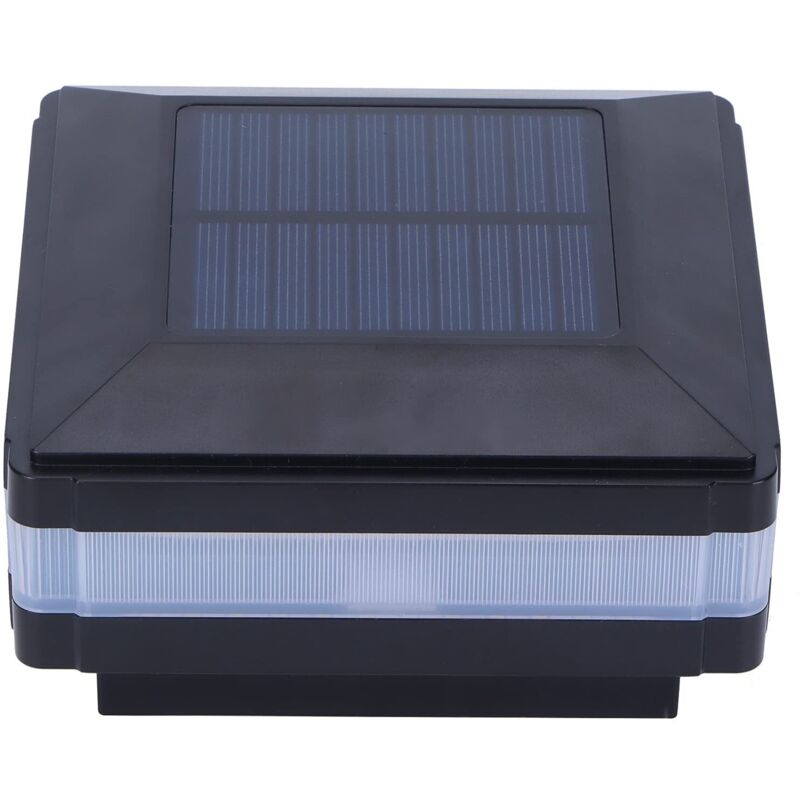 Solar-Dachrinnenleuchten, Solar-Terrassenleuchten für den Außenbereich, IP65 wasserdichte Solar-Zaunpfostenleuchten, dekorative Gartenleuchte