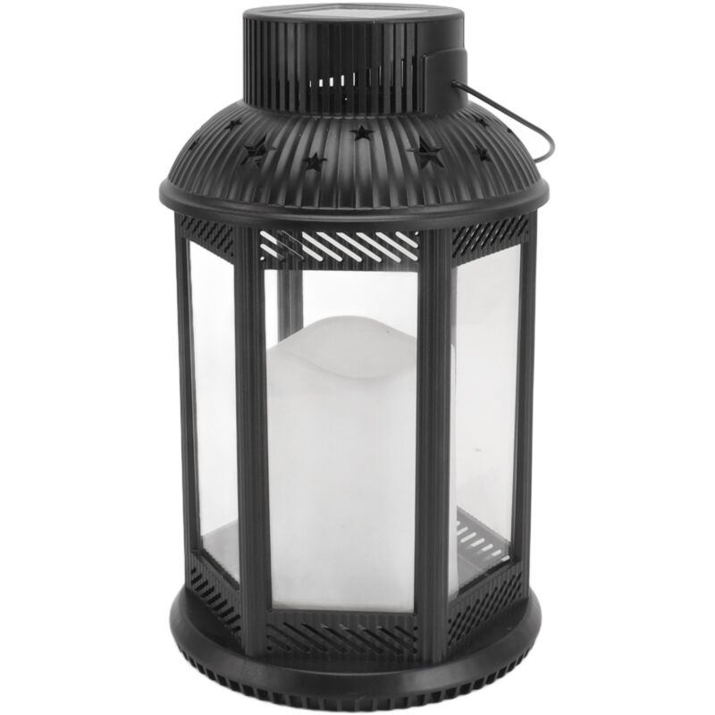 Solar-Gartenlaterne für den Außenbereich, wasserdichte LED-Solar-Gartenlaterne, dekorative sternförmige Solar-Laterne, langlebige solarbetriebene