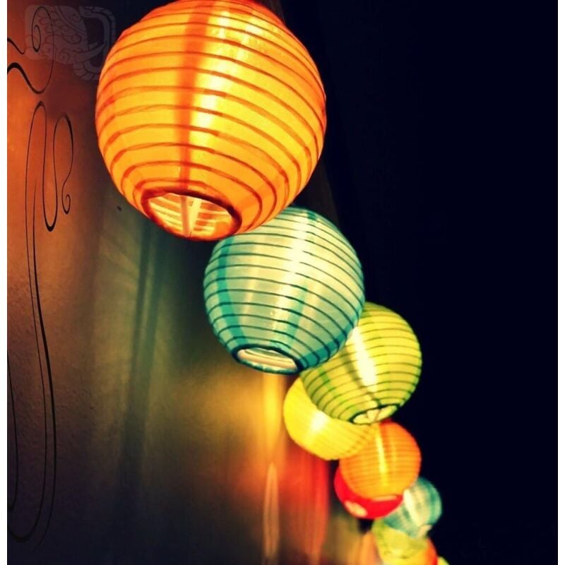 Solar-Lichterkette, 5 m, 20 LEDs, Solarlaterne für den Außenbereich, IP65 wasserdicht, Solar-Lichterkette für den Außenbereich, dekorative