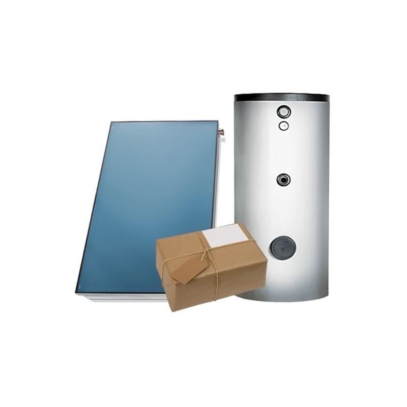 Twl-technologie Gmbh - Solaranlage Paket Flachkollektor FK200-4 9,36m² Solarspeicher 500 l Flachdach