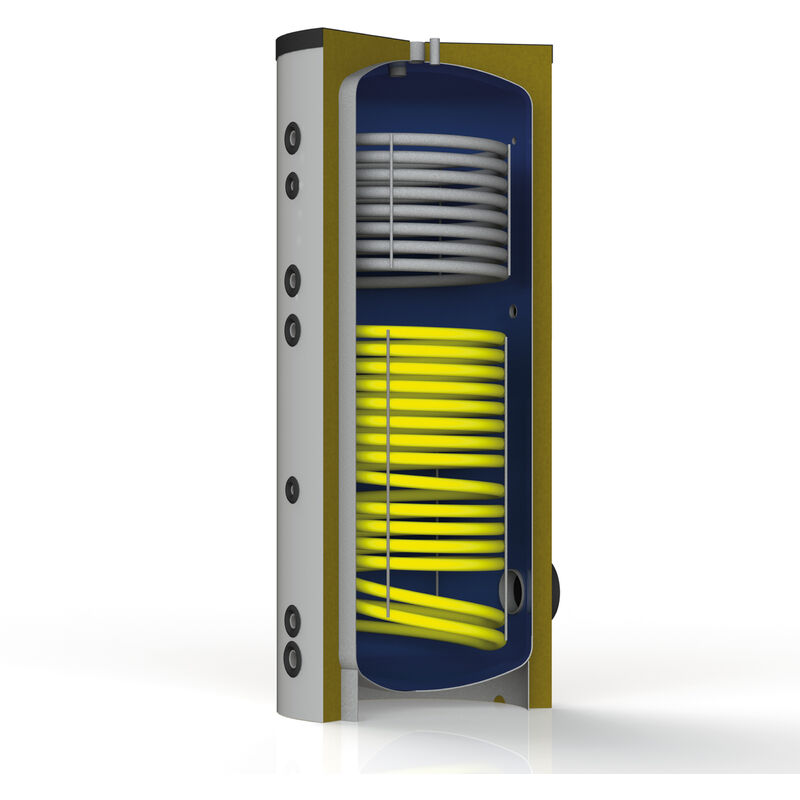 Solarbayer ® - Solarbayer Trinkwasserspeicher twb 200 Bivalenter Warmwasserspeicher Solar