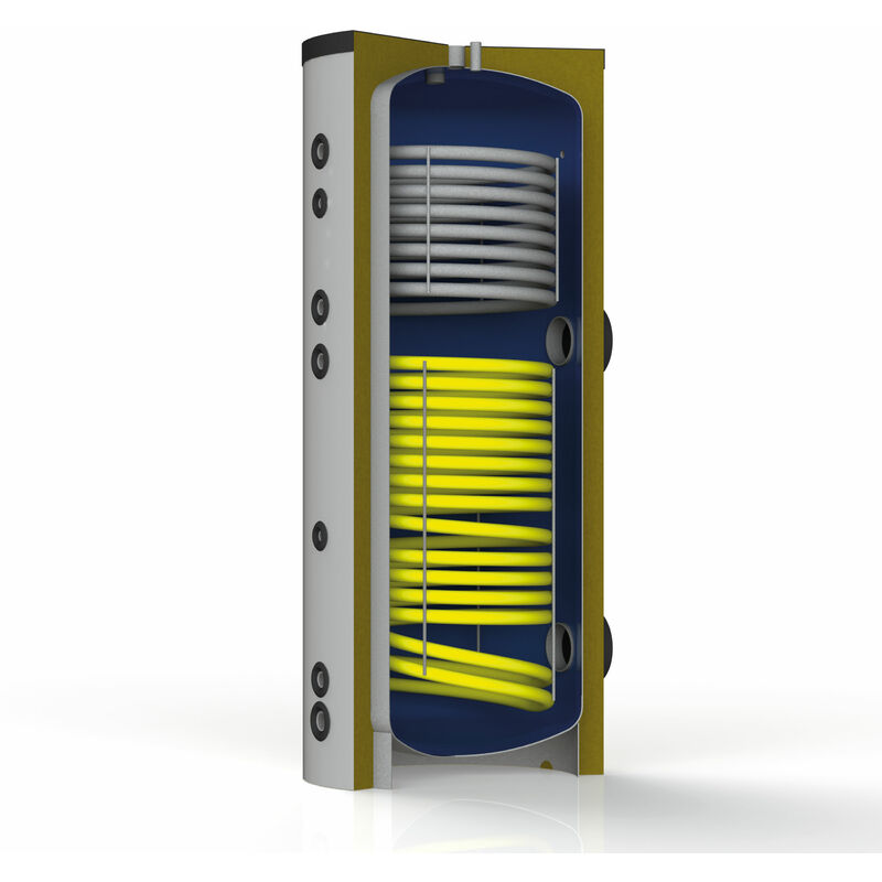 Solarbayer ® - Solarbayer Trinkwasserspeicher twb 300 Bivalenter Warmwasserspeicher für Solar