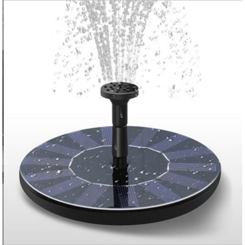 Solarbrunnen, Solarwasserpumpe, keine Pflanzen, Batterie oder Strom, für Teich/Pool/Gartendekoration, 13 cm