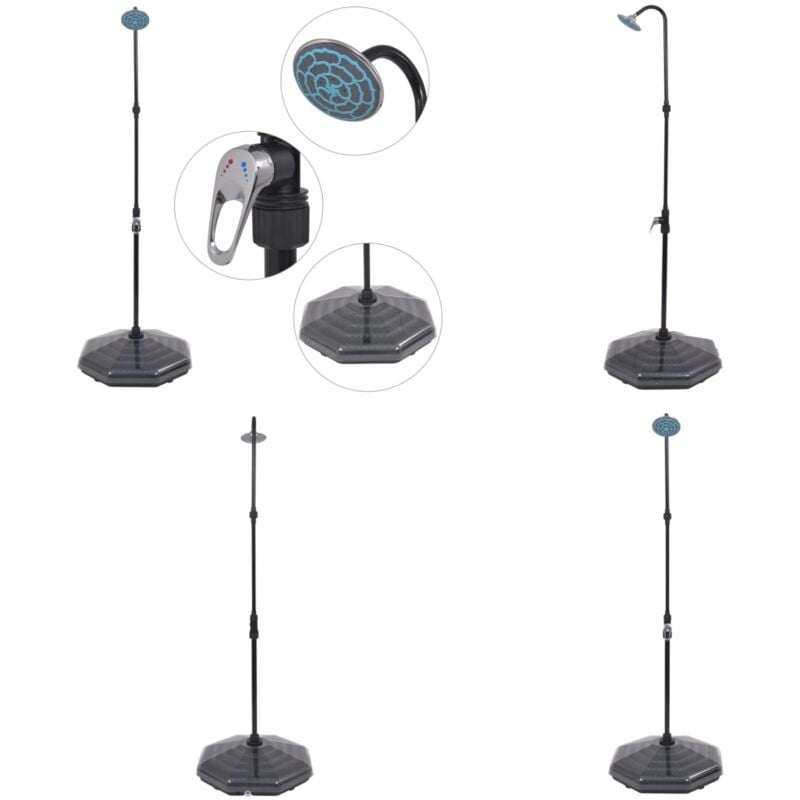 Solardusche 20 l Aluminium hdpe - Solardusche - Solarduschen - Home & Living