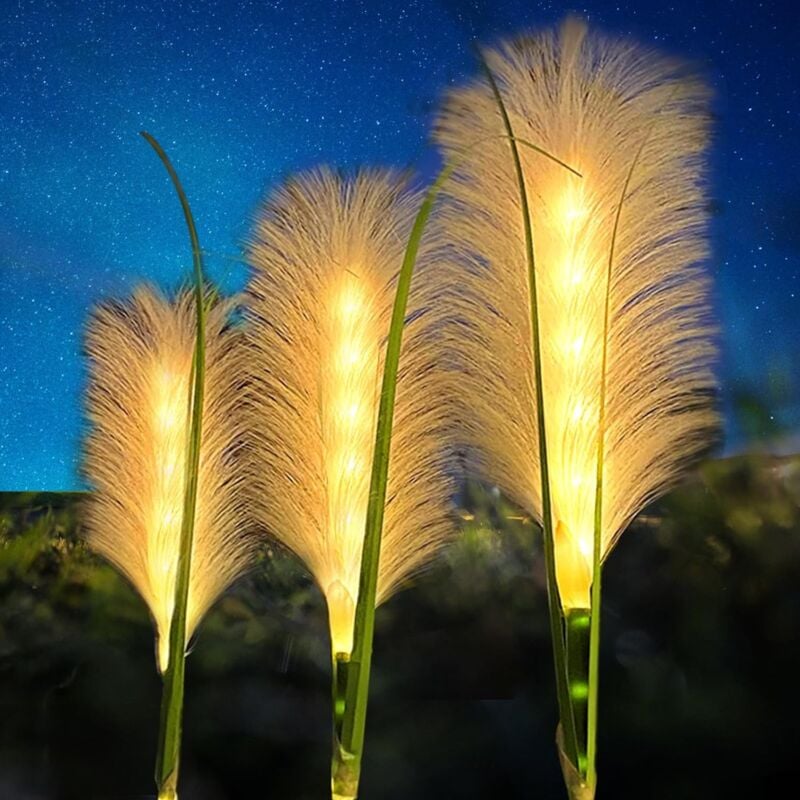 Solarleuchten für draußen, 2er-Pack LED-Solarleuchten für draußen, IP65 wasserdichte Solar-Gartenleuchten, LED-Solarleuchten für Gartenwege im