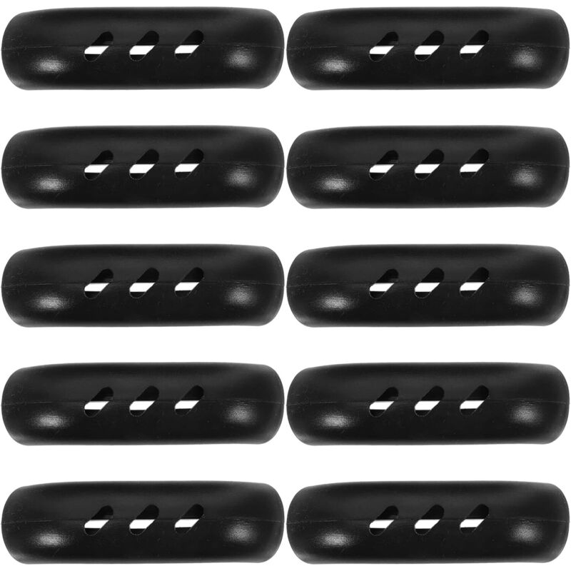 10er-Pack Silikongriffe für Campingtopf, Topfgriff, Kochtopfgriff, Silikongriff für Töpfe, Küche (7,3 x 2,1 cm) - Sollbry