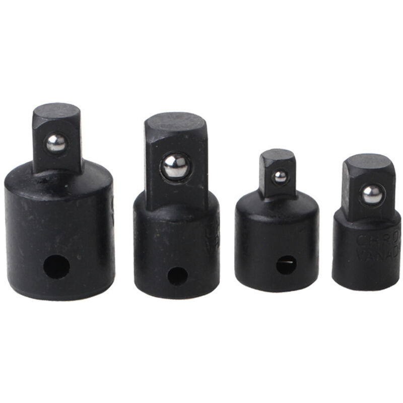 4-teiliger Steckschlüssel-Adapter, Erhöhungs- und Reduzier-Ratschenadapter, für Steckschlüssel und Bits 1/2 Zoll, 3/8 Zoll, 1/4 Zoll Werkzeuge