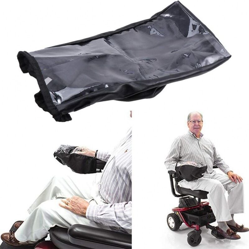 Abdeckung für Rollstuhl-Bedienfeld, wasserdichte elektrische Rollstuhl-Joystick-Abdeckung für Elektrorollstuhl-Controller-Schutz für Stuhl-Controller