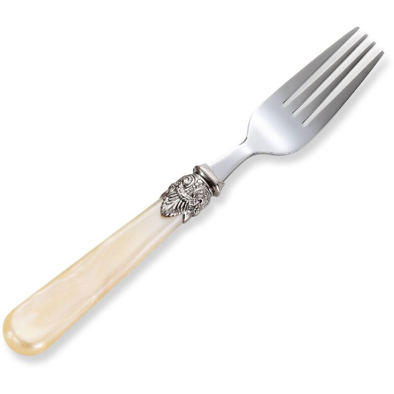 Sollbry - Dessertbesteck-Set aus Edelstahl, Besteck-Set, Set mit 2 großen Gabeln (20,3 x 2,5 cm)