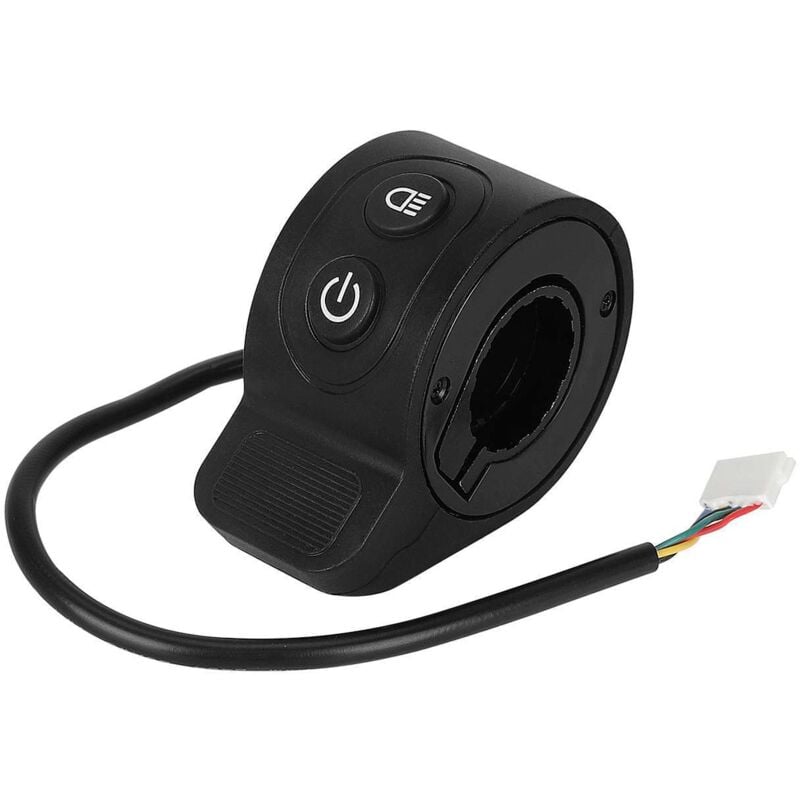 Sollbry - Gaspedal Ersatz Gaspedal Elektroroller Integrierter Schalter Outdoor-Zubehör