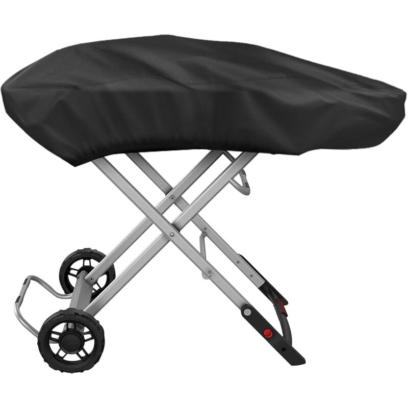 Grillabdeckung für den tragbaren Weber Traveler-Gasgrill, wasserdichtes und wetterfestes Oxford-Gewebe - Sollbry