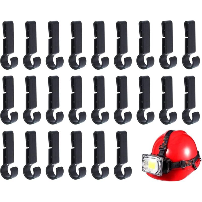Sollbry - Helm-Scheinwerfer-Clip, Helm-Scheinwerfer-Haken, Helm-Clips für Scheinwerfer, Helm-Scheinwerfer-Clips zur Befestigung von Scheinwerfern am