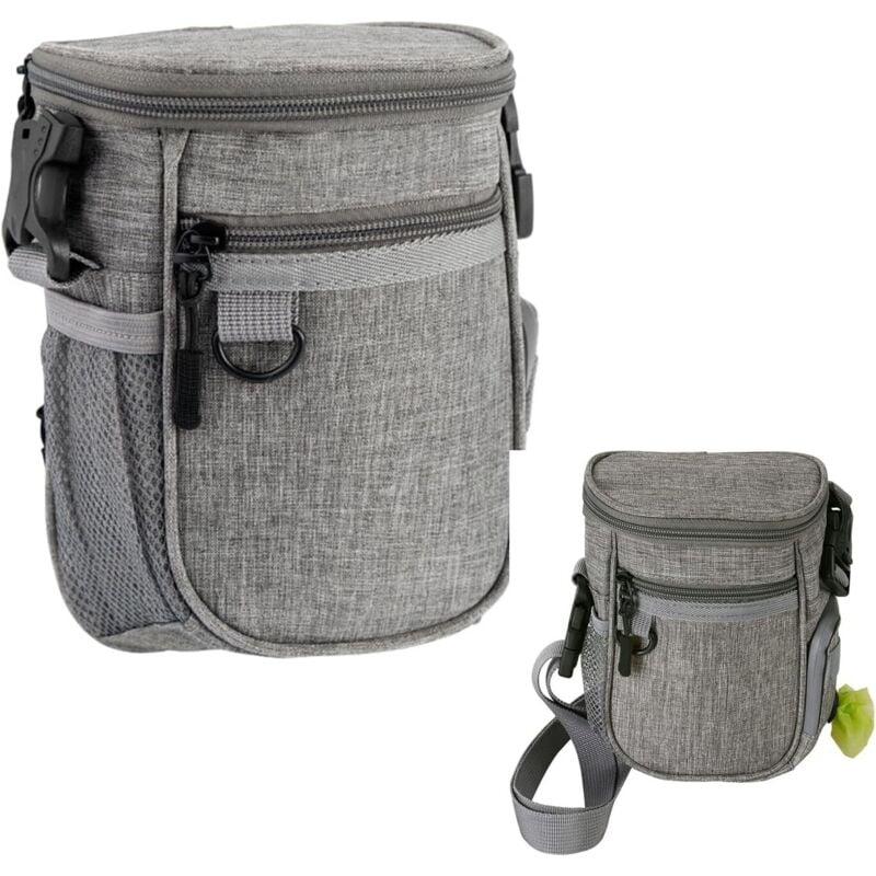 Sollbry - Hunde-Trainingstasche, Leckerli-Tasche, Hunde-Leckerli-Tasche, Hundefutter-Tasche, mit verstellbarem Gürtel/Schulter, für Hundetraining,