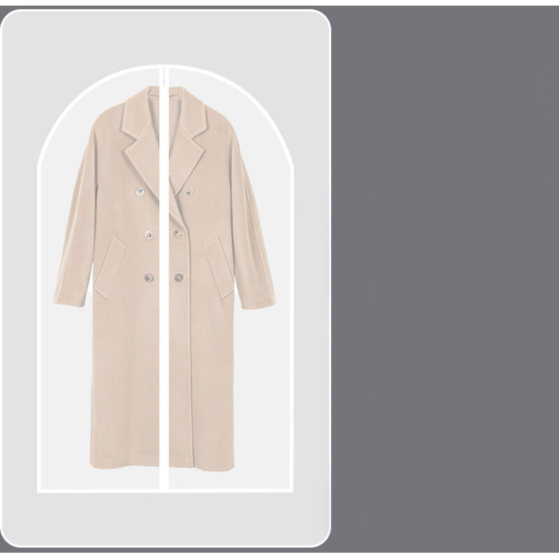 Sollbry - Lange Kleidersäcke für Anzüge, 60 x 100 cm dicke Kleiderschutzhülle, Hängemantel und Staubbeutel für Abendkleider, Pelzmäntel, Kittel und