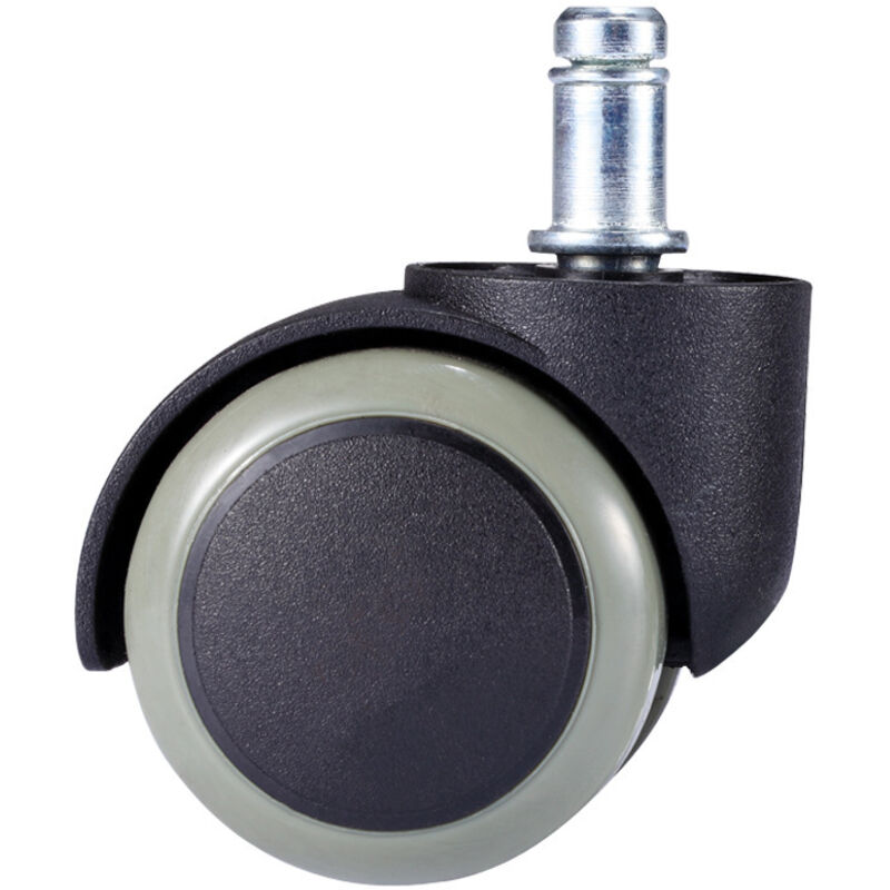 Sollbry - Set mit 5 Rollen für Bürostuhl – Größe: 11 x 50 mm – Rollen für Bürostuhl geeignet für harte Böden – 360° drehbar