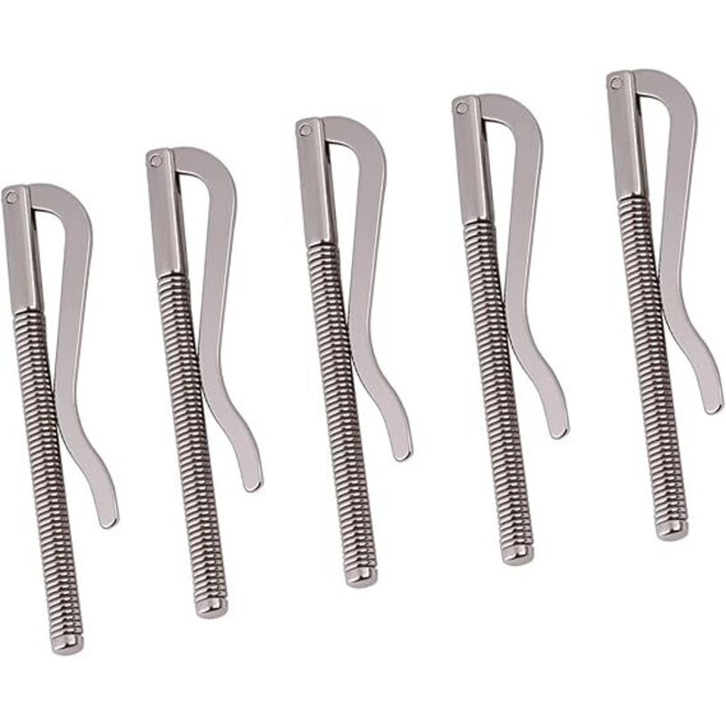 Sollbry - Stück Stahlfeder-Geldklammer, Feder-Geldklammern, Geldklammer, Geldklammer, Geldbörse, Federklammer, Geldbörse mit rutschfester