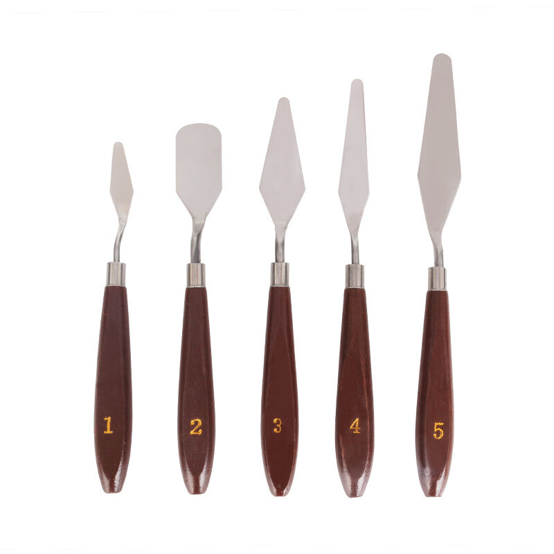 Teile/satz Edelstahl Kuchen Creme Spatel Backen Gebäck Werkzeug Kuchen Icing Mischen Set Ölgemälde Creme Dekorieren Toner Werkzeug - Sollbry