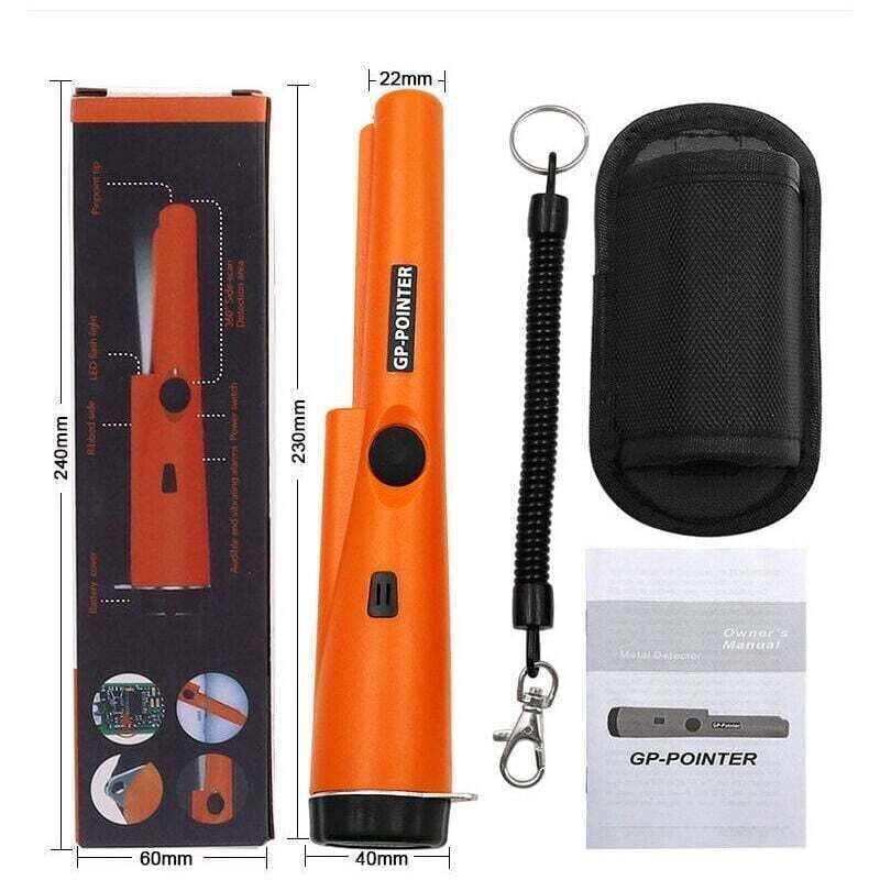 Sonderangebot – Metalldetektor-Pinpointer, Zubehör für Metalldetektor-Pinpointer, wasserdichtes und scannbares IP66-Metalldetektor-Zubehör für die