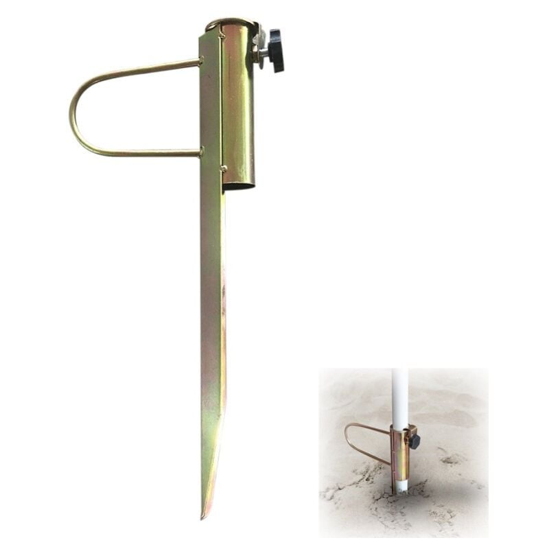 Sonnenschirmständer. Halterung für Sonnenschirm oder Regenschirm. Geeignet für einen Durchmesser von 32–38 mm