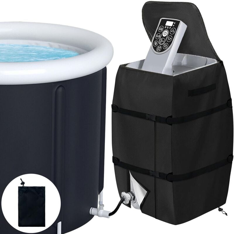 Spa-Abdeckung mit Heizsystem, Wärmepumpenabdeckung, wasserdichte Spa-Abdeckung, Wärmepumpenabdeckung für Spa, verstellbare und faltbare Spa-Abdeckung