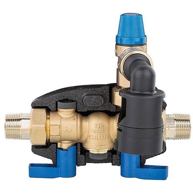 Speichersicherheitsgruppe Warmwasserspeicher DN20 (3/4') Sicherheitsventil 6 bar