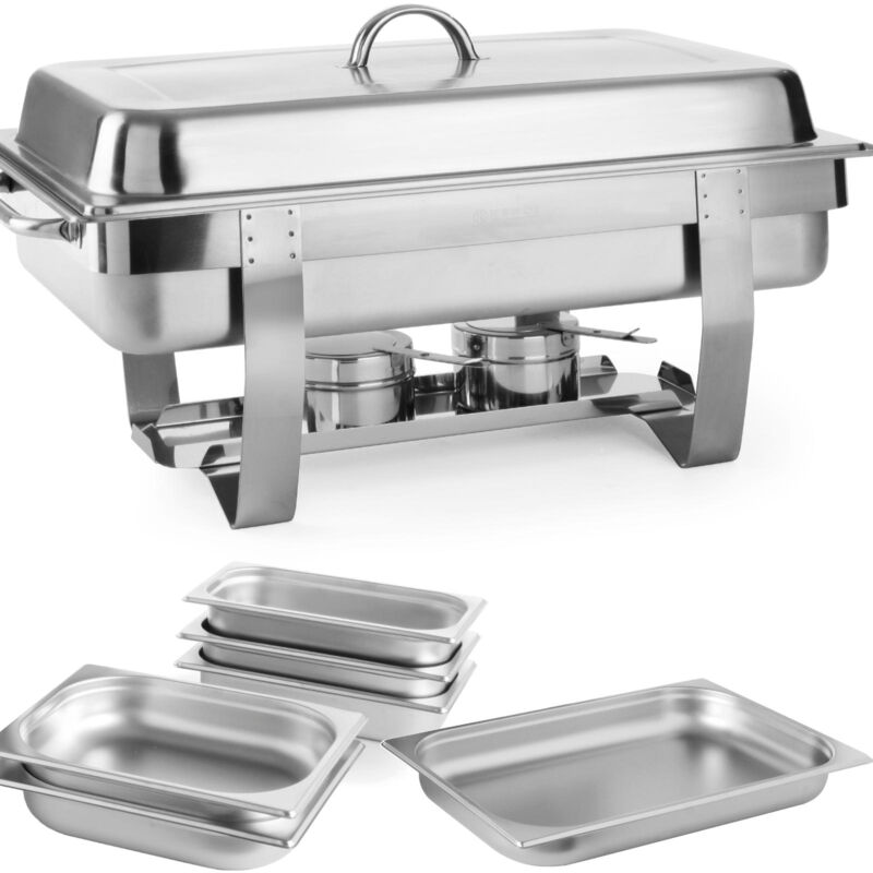 Chafing Dish, Set, Kitchen Line, 585x385x(H)315mm - Hendi