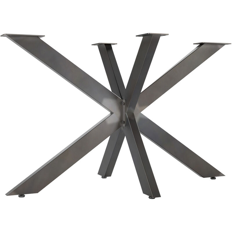 Sotech Tischgestell spider / Schwerlast Tisch-Beine aus Stahl in Vintage Look / Tisch-Füße 710 x 1200 x 680 mm