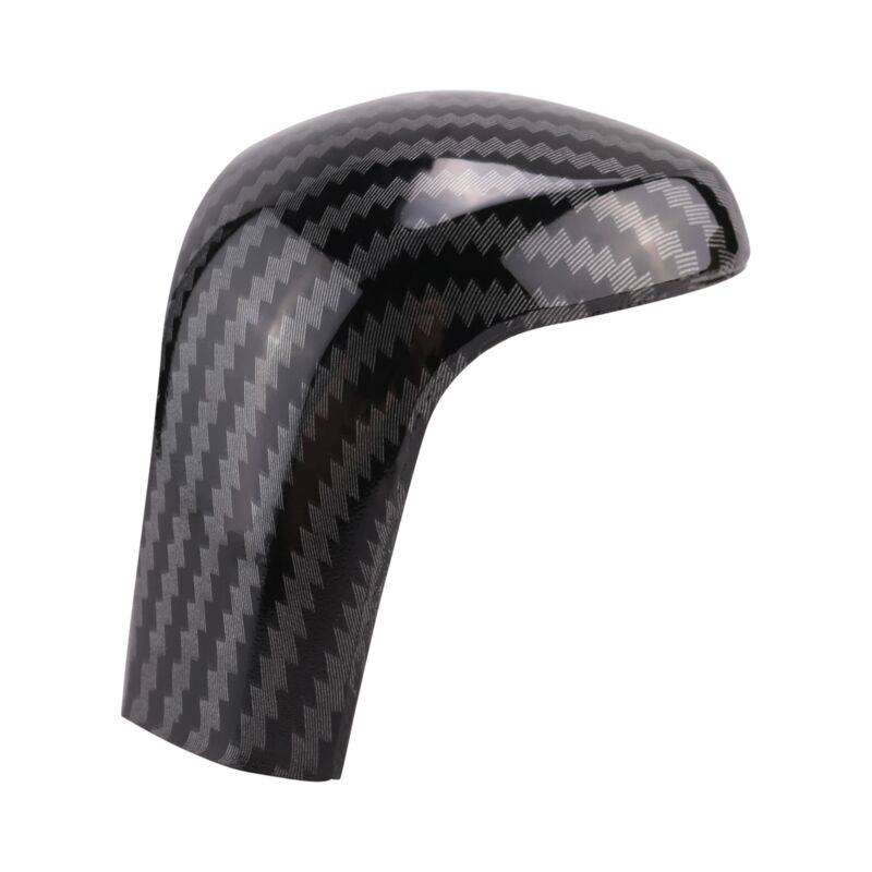Tlily - Sport Style Carbon Fiber Print Auto Schaltknauf Abdeckung Trim für 2018-2020 Fließheck 2019 2020