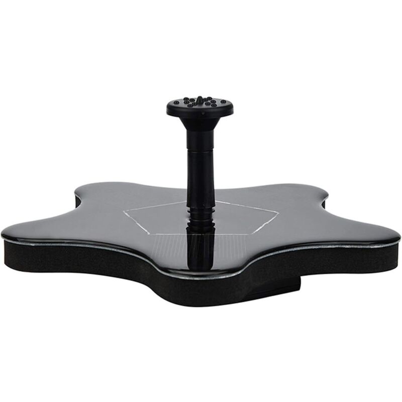 Springbrunnenpumpe, Solar-Fünfeckdüse - 4 Sprühdüsen, Garten, Solar-Garten-Sprühpumpe, Solar-Vogelbadbrunnen - RAPANDA