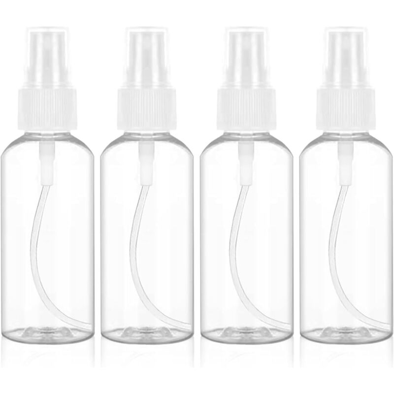 Bluedeer - Sprühflasche Klein zur Pflanzenpflege, Mini-Sprühflasche, ideal für Parfüm, Wasser, Alkohol, 4 Stück 20ml and 50ml