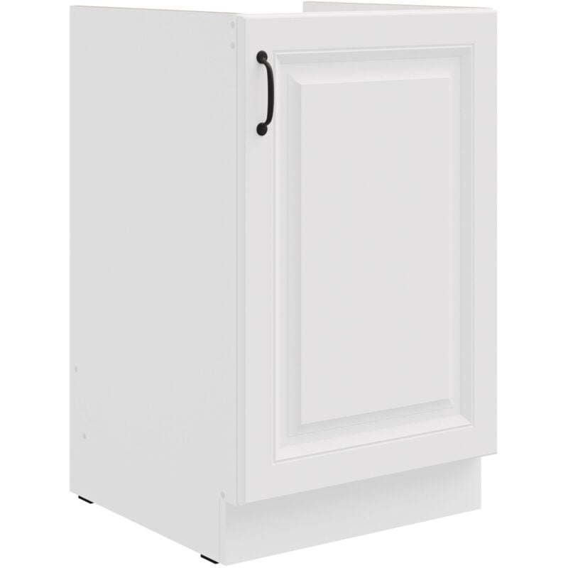 Spülenschrank 50cm Stilo Weiß Küchenzeile Küchenblock Küche Landhaus Einbauküche