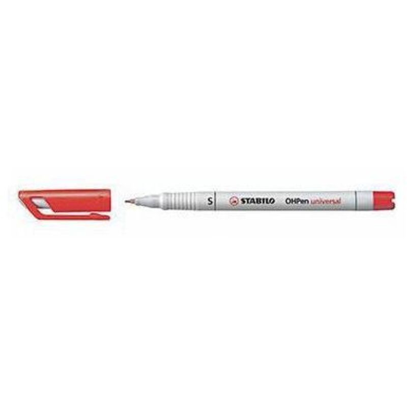 Stabilo - Folienstift ® OHPen universal 0,4mm rot nicht dokumentenecht