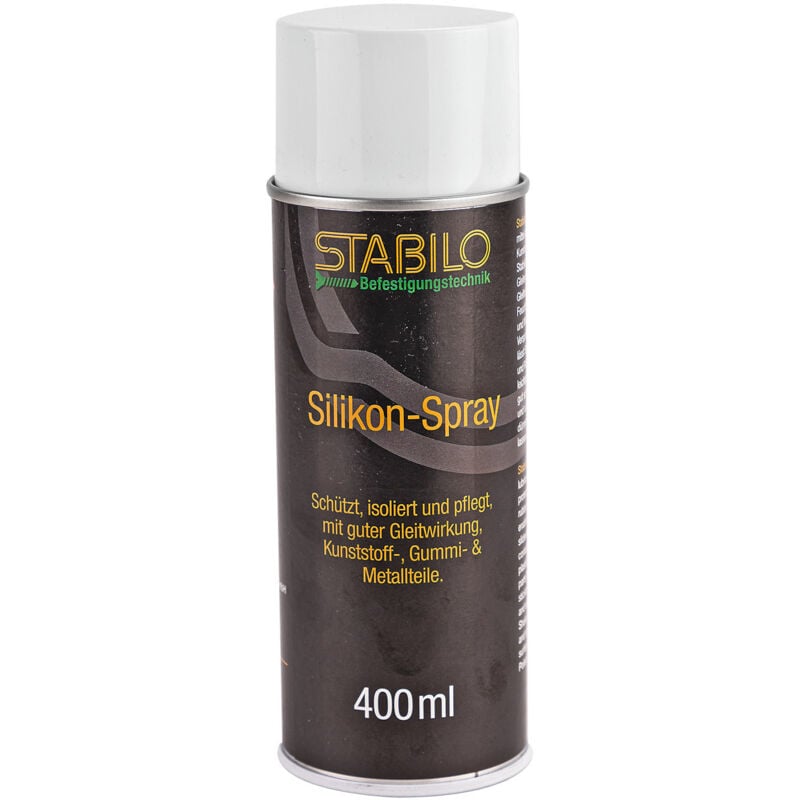Stabilo Befestigungstechnik - Stabilo Silikon-Spray 400ml Pflegeöl Schmiermittel Gleitmittel Schmierstoff