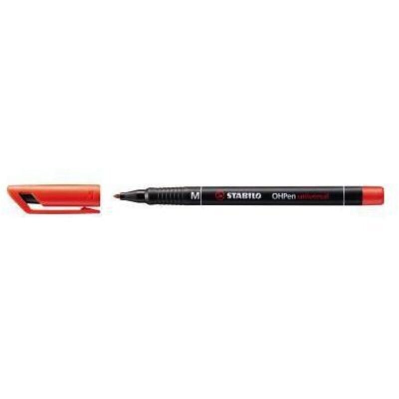 Stabilo - Folienstift ® OHPen universal 1mm rot nicht dokumentenecht