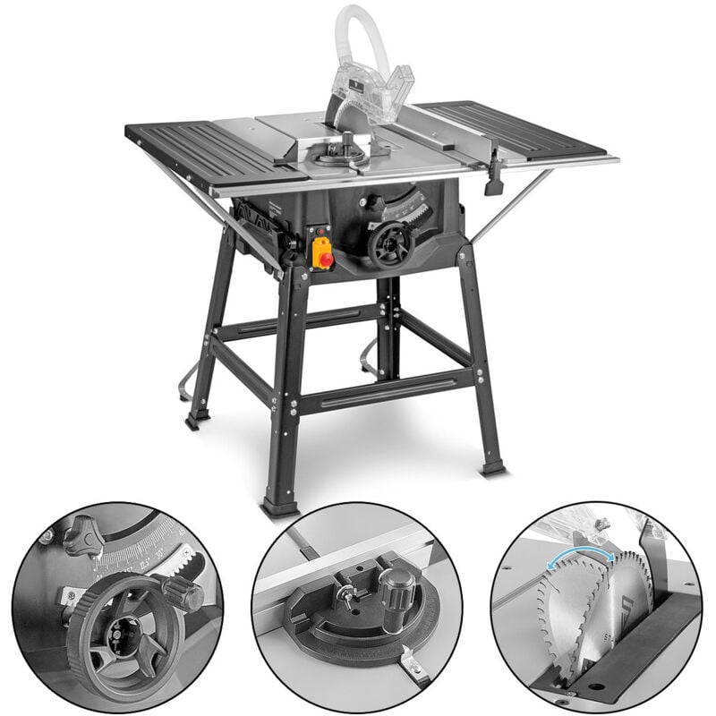 STAHLWERK Tischkreissäge TKS-1800 ST mit 1.800 Watt und 5.000 U/min