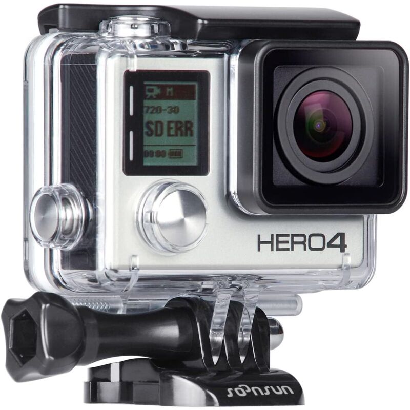 Standard-wasserdichtes Schutzgehäuse für GoPro Hero 4, Hero 3+, Hero 3 Black Silver Kamera – 40 Meter (131 Fuß) Unterwasserfotografie. Anderes