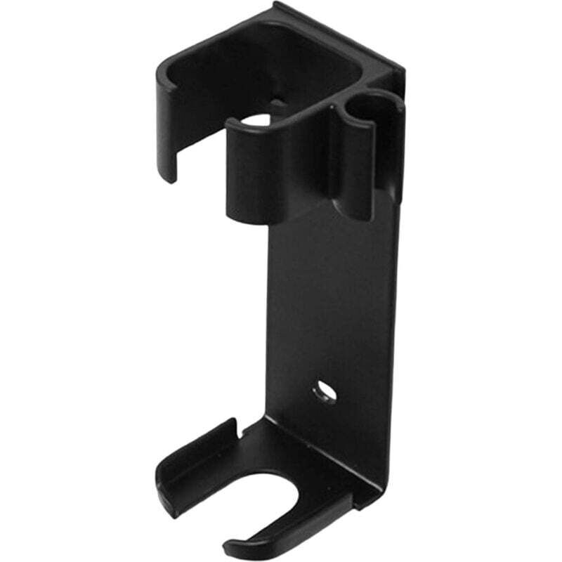 Ständer für Haarglätter, Aufbewahrungsorganizer für Lockenstäbe im Friseursalon-Stil, schwarz