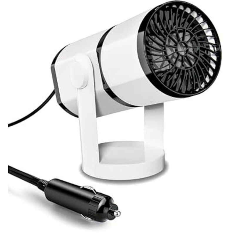 Standheizung Auto 12V, auto enteiser elektrisch 150W tragbare Autoheizung mit 360 Rotation Luftreinigung Doppelmodus Kalt Warm Enteiser elektrisch