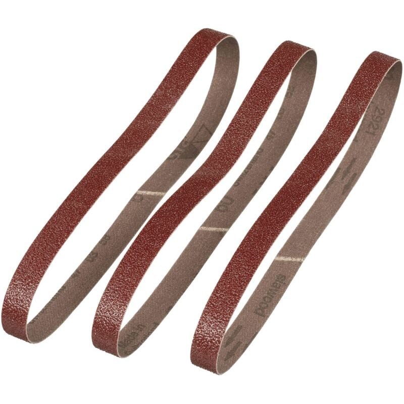 3 Bänder für elektrische Feile 13 x 451mm. Korn 60. STY-STA33311-XJ