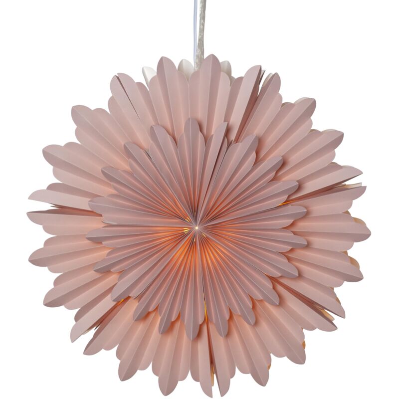 Star Trading - Star Papierstern 'Crystal', pink,