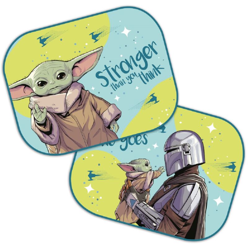 Mandalorian Sonnenschutz für Kinder Stitch, schützt vor Sonne und sorgt für Unterhaltung - Star Wars