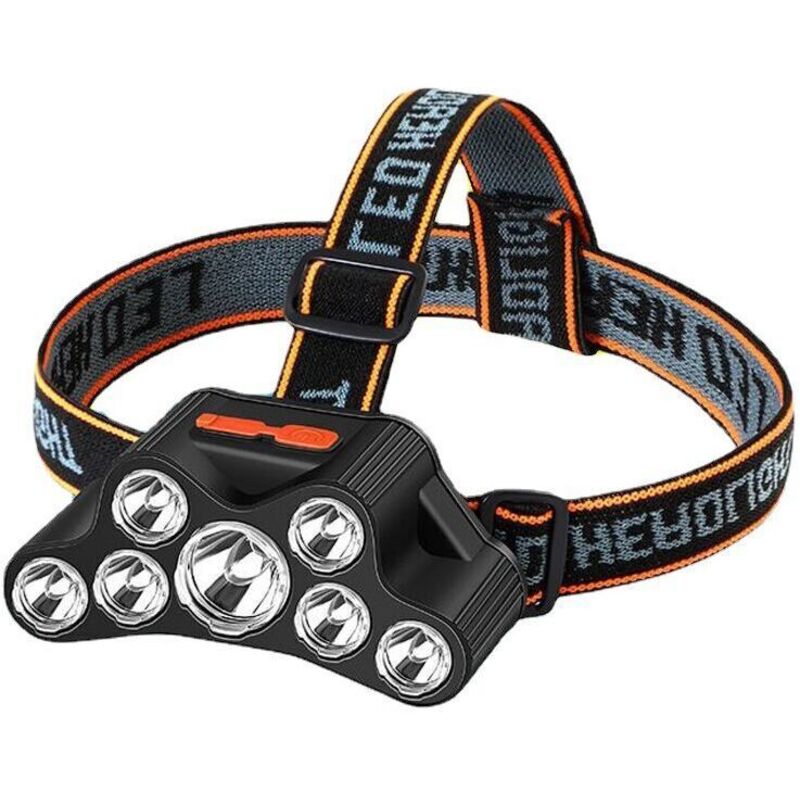 Lablanc - Starkes Scheinwerferlicht, das superhelle, spezielle Grubenlampe zum Angeln, Nachtangeln, am Kopf montierte, wasserdichte LED-Taschenlampe