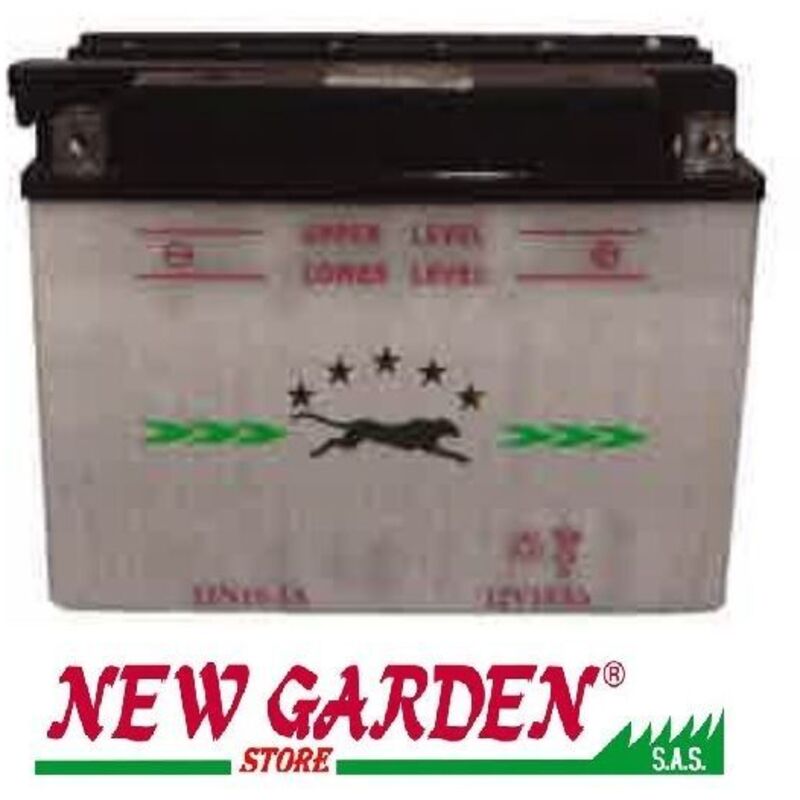 Starterbatterie für Rasentraktor 12V/18A Pluspol DX 200x90x170