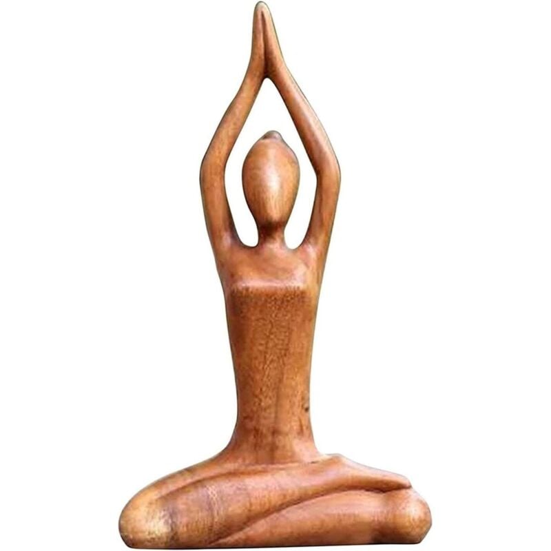 Statuen Skulpturen, Meditative Yoga-Göttin-Statue, Mädchenfiguren, Yoga, abstraktes Modell, Frau, Statue, Statuette, Figuren, Ornamente, Büro, Zuhause
