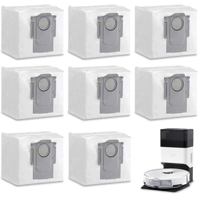 Staubbeutel-Zubehör für Xiaomi Roborock S7 MaxV Ultra / S7 Pro Ultra / Q7+ / Q7 Max+ / T8 / Q5+ Staubsaugerstation, 3L Original Roborock