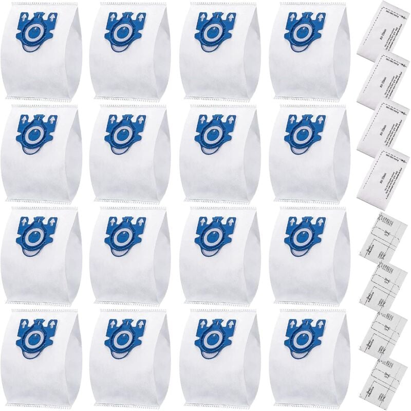 24er-Pack Staubsaugerbeutel für Miele GN 3D Classic C1 Complete C2 C3, S227, S400i, S600, S800 Airclean 3D Efficiency. Ersetzen Sie den Miele GN