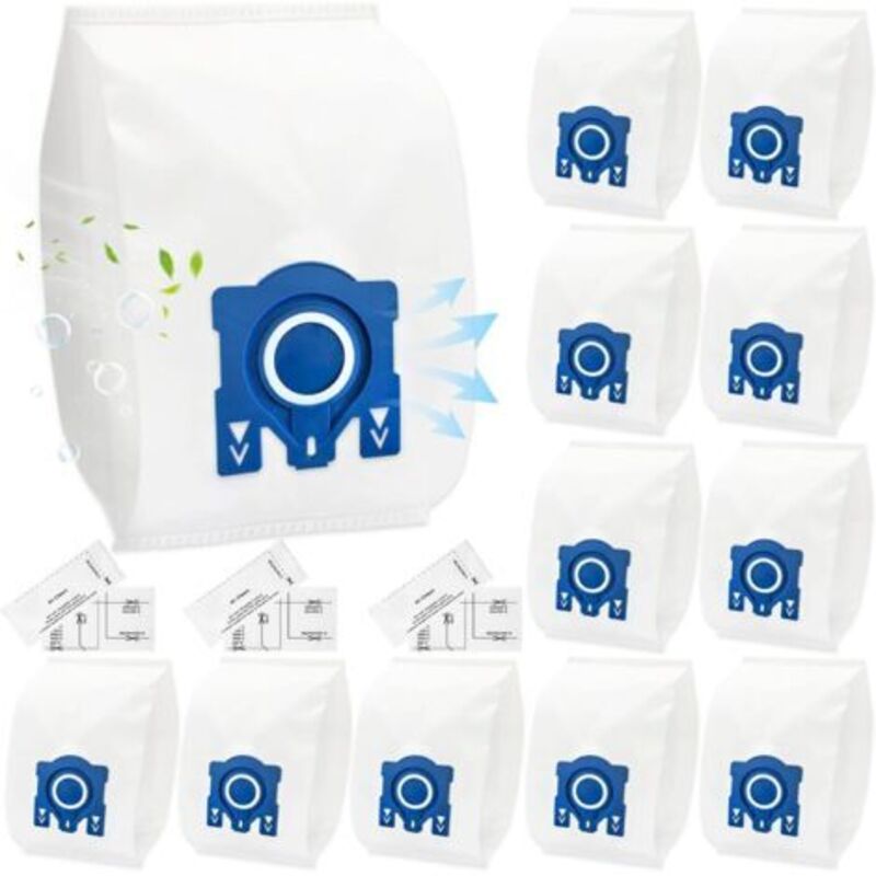 18er-Pack Staubsaugerbeutel für Miele GN 3D Classic C1 Complete C2 C3, S227, S400i, S600, S800 Airclean 3D Efficiency. Ersetzen Sie den Miele GN